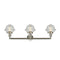 Innovations Lighting Small Oxford 3 Light Bath Vanity Light Part Of The Franklin Restoration Collection 205-SN-G534-LED