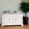 Bellaterra 72" Double Sink Vanity Wood Cream White 205072-D-CR