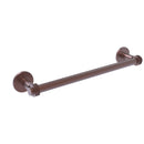 Allied Brass Continental Collection 30 Inch Towel Bar with Dotted Detail 2051D-30-CA