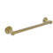 Allied Brass Continental Collection 18 Inch Towel Bar with Groovy Detail 2051G-18-SBR