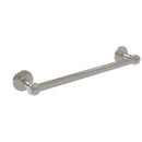 Allied Brass Continental Collection 24 Inch Towel Bar with Groovy Detail 2051G-24-SN