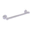 Allied Brass Continental Collection 30 Inch Towel Bar with Groovy Detail 2051G-30-SCH