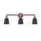 Addison Bath Vanity Light shown in the Antique Copper finish with a Antique Copper shade