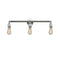 Bare Bulb Bath Vanity Light shown in the Polished Chrome finish