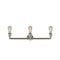 Innovations Lighting Bare Bulb 3 Light Bath Vanity Light Part Of The Franklin Restoration Collection 205-SN-LED