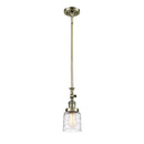 Innovations Lighting Small Bell 1 Light Mini Pendant part of the Franklin Restoration Collection 206-AB-G513