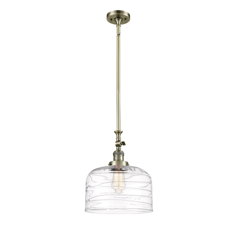 Innovations Lighting X-Large Bell 1 Light Mini Pendant part of the Franklin Restoration Collection 206-AB-G713-L