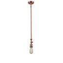 Innovations Lighting Bare Bulb 1 Light Mini Pendant part of the Franklin Restoration Collection 206-AC