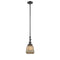 Chatham Mini Pendant shown in the Oil Rubbed Bronze finish with a Mercury shade