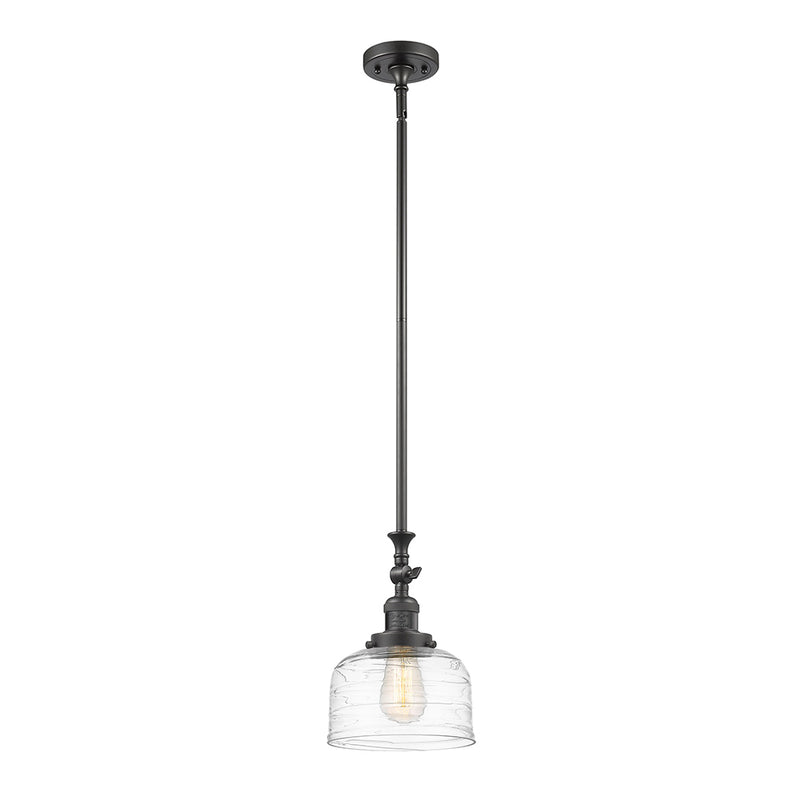 Innovations Lighting Large Bell 1 Light Mini Pendant part of the Franklin Restoration Collection 206-OB-G713