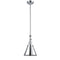 Appalachian Mini Pendant shown in the Polished Chrome finish with a Polished Chrome shade