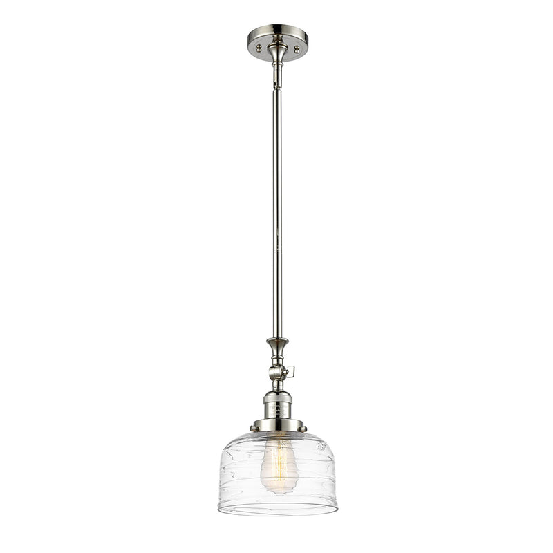 Innovations Lighting Large Bell 1 Light Mini Pendant part of the Franklin Restoration Collection 206-PN-G713