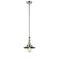 Railroad Mini Pendant shown in the Polished Nickel finish with a Polished Nickel shade