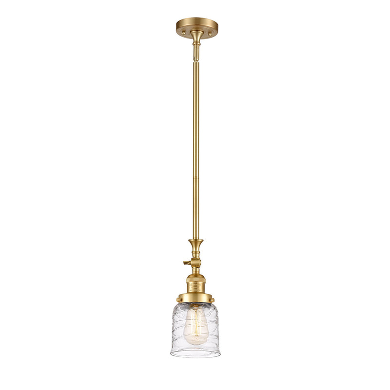 Innovations Lighting Small Bell 1 Light Mini Pendant part of the Franklin Restoration Collection 206-SG-G513