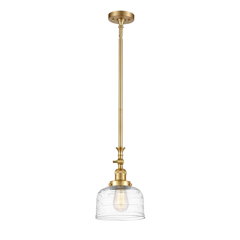 Innovations Lighting Large Bell 1 Light Mini Pendant part of the Franklin Restoration Collection 206-SG-G713