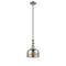 Bell Mini Pendant shown in the Brushed Satin Nickel finish with a Silver Plated Mercury shade