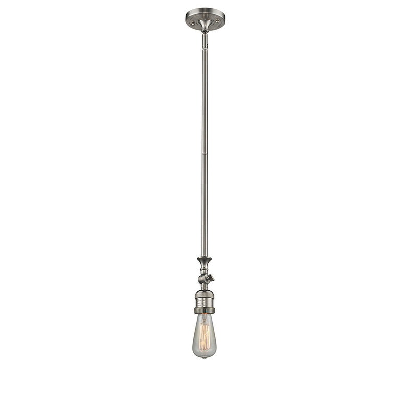 Innovations Lighting Bare Bulb 1 Light Mini Pendant part of the Franklin Restoration Collection 206-SN