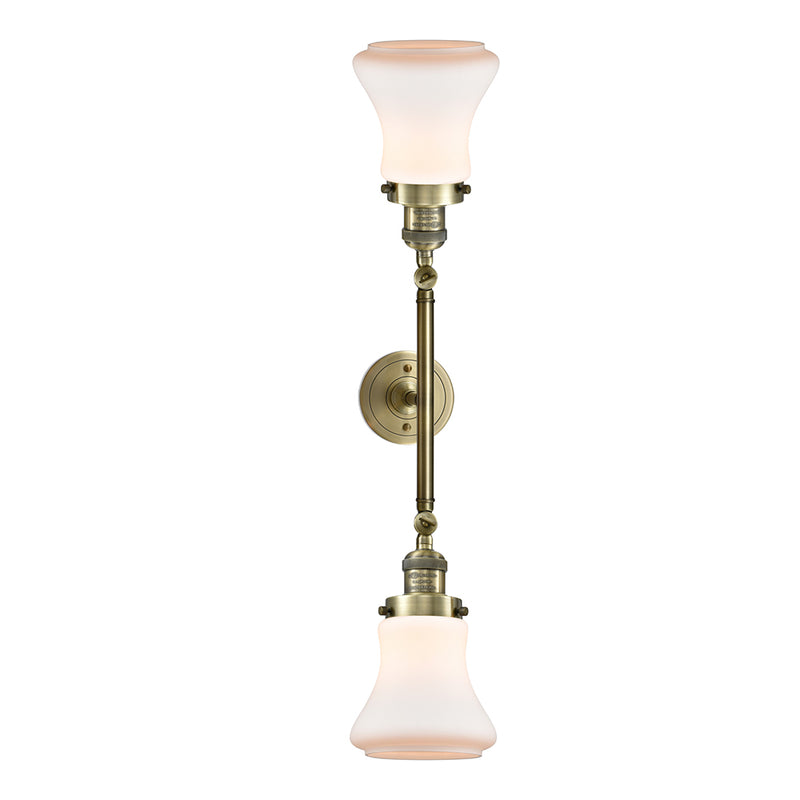 Innovations Lighting Bellmont 2 Light Bath Vanity Light Part Of The Franklin Restoration Collection 208-AB-G191-LED