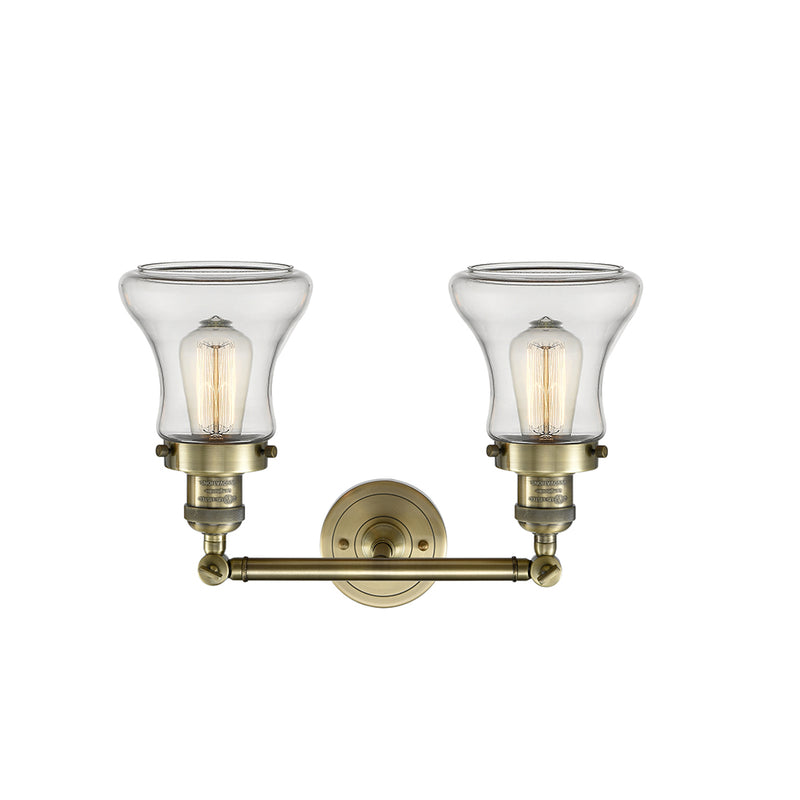 Innovations Lighting Bellmont 2 Light Bath Vanity Light Part Of The Franklin Restoration Collection 208-AB-G192-LED