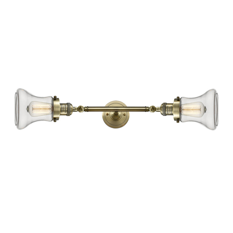 Innovations Lighting Bellmont 2 Light Bath Vanity Light Part Of The Franklin Restoration Collection 208-AB-G192-LED