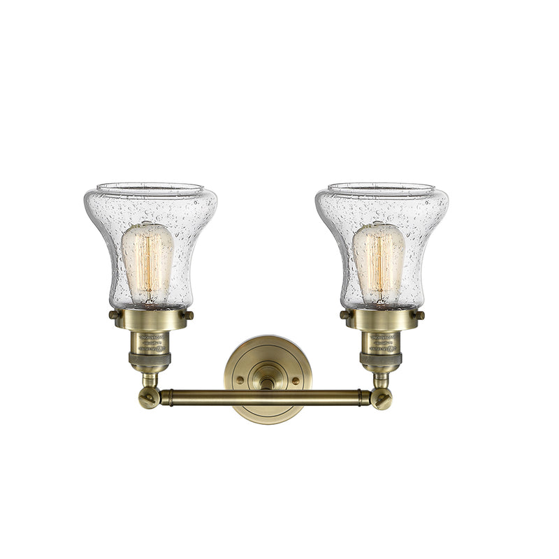 Innovations Lighting Bellmont 2 Light Bath Vanity Light Part Of The Franklin Restoration Collection 208-AB-G194-LED