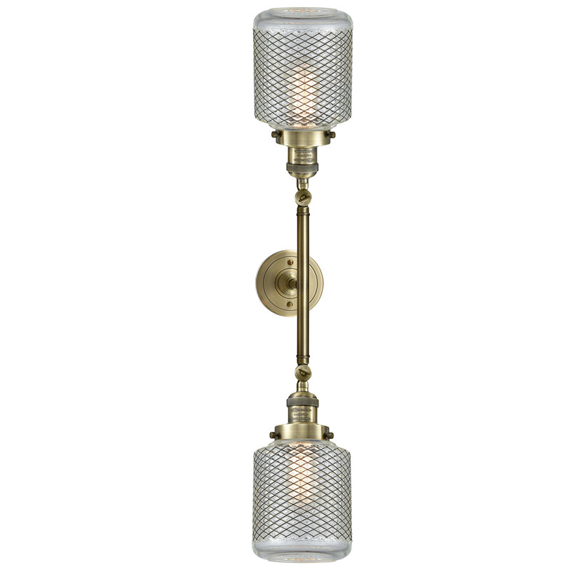 Innovations Lighting Stanton 2 Light Bath Vanity Light Part Of The Franklin Restoration Collection 208-AB-G262-LED