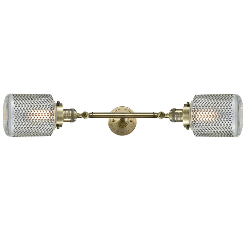 Innovations Lighting Stanton 2 Light Bath Vanity Light Part Of The Franklin Restoration Collection 208-AB-G262-LED