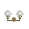 Innovations Lighting Small Oxford 2 Light Bath Vanity Light Part Of The Franklin Restoration Collection 208-AB-G532-LED