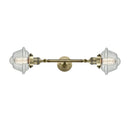 Innovations Lighting Small Oxford 2 Light Bath Vanity Light Part Of The Franklin Restoration Collection 208-AB-G534-LED