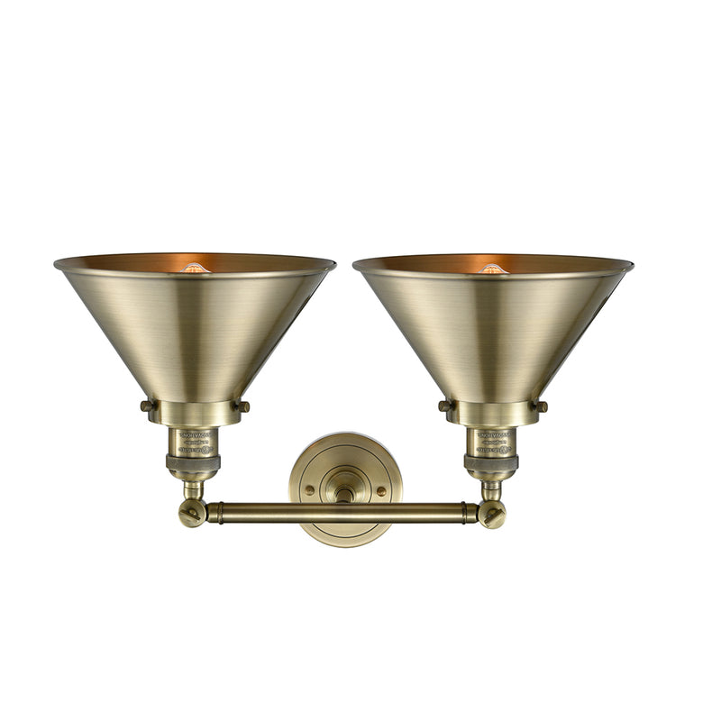 Innovations Lighting Briarcliff 2 Light Bath Vanity Light Part Of The Franklin Restoration Collection 208-AB-M10-AB-LED