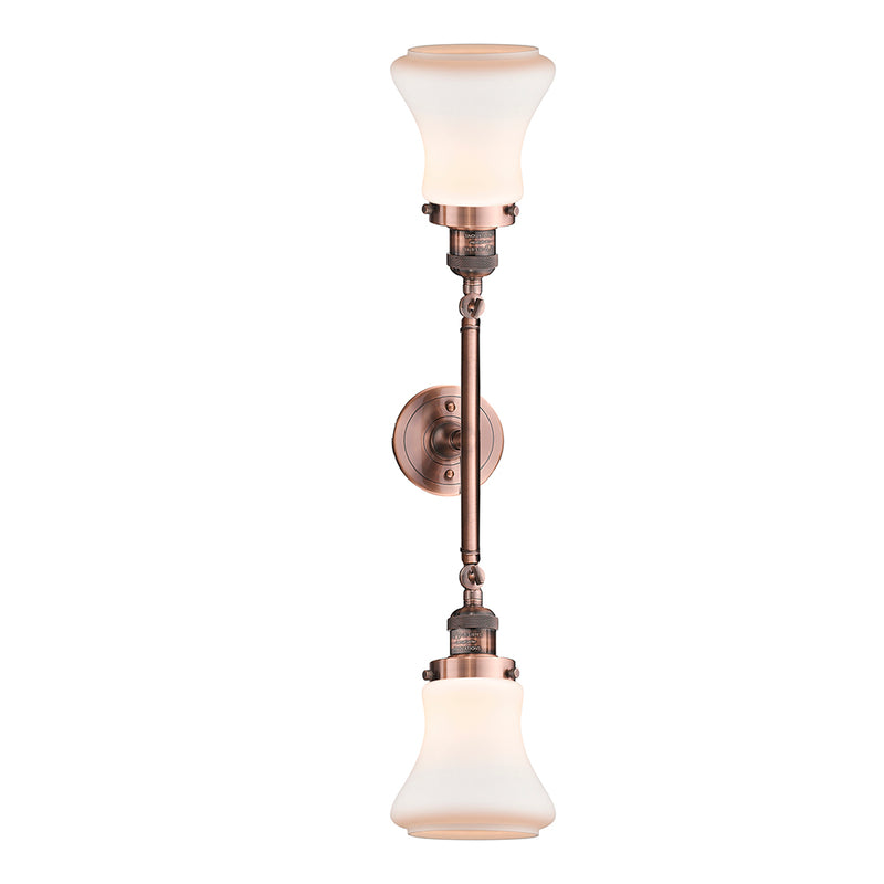 Innovations Lighting Bellmont 2 Light Bath Vanity Light Part Of The Franklin Restoration Collection 208-AC-G191-LED