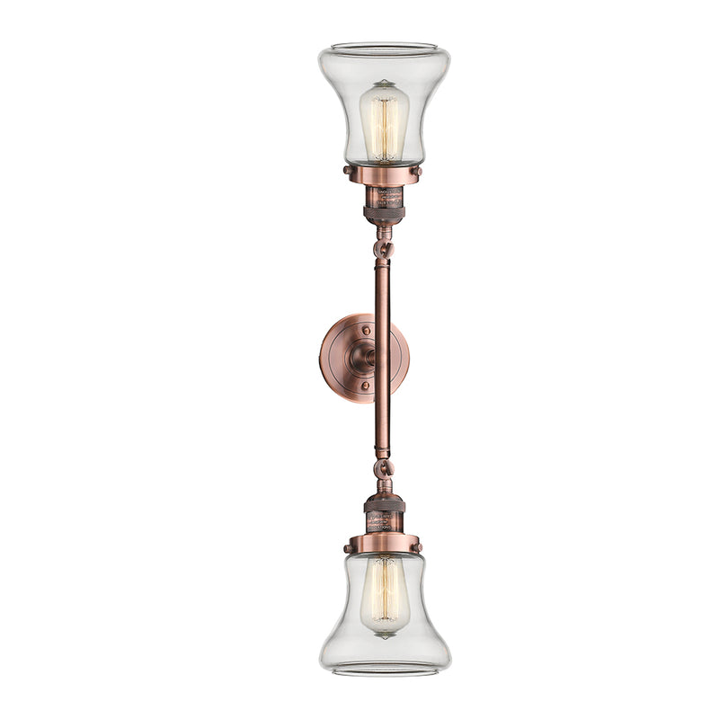 Innovations Lighting Bellmont 2 Light Bath Vanity Light Part Of The Franklin Restoration Collection 208-AC-G192-LED