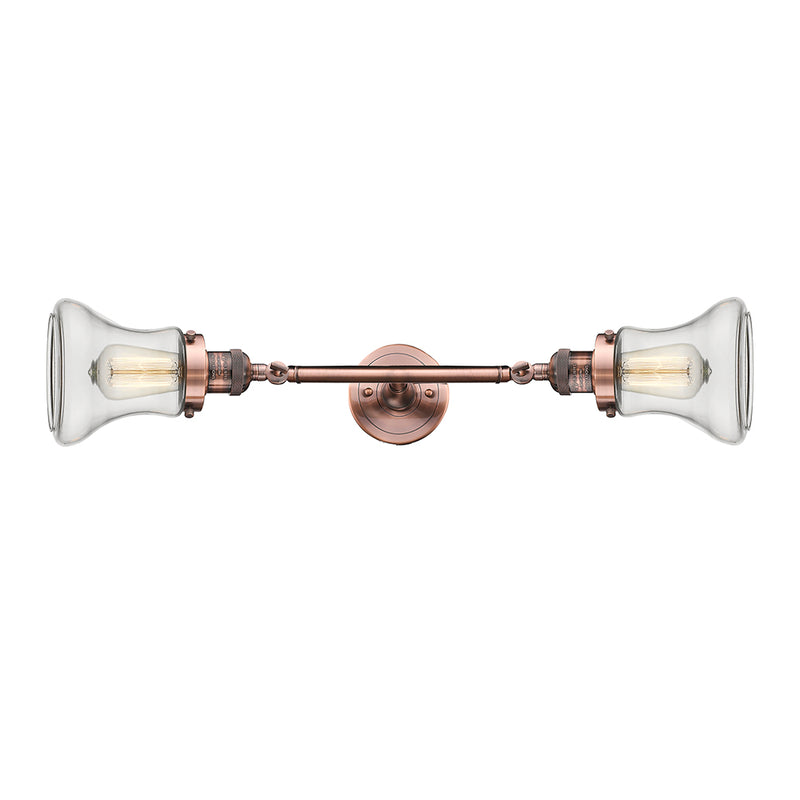 Innovations Lighting Bellmont 2 Light Bath Vanity Light Part Of The Franklin Restoration Collection 208-AC-G192-LED