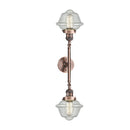 Innovations Lighting Small Oxford 2 Light Bath Vanity Light Part Of The Franklin Restoration Collection 208-AC-G534-LED