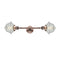 Innovations Lighting Small Oxford 2 Light Bath Vanity Light Part Of The Franklin Restoration Collection 208-AC-G534-LED