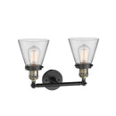 Innovations Lighting Small Cone 2 Light Bath Vanity Light Part Of The Franklin Restoration Collection 208-BAB-G62-LED