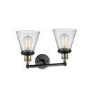 Innovations Lighting Small Cone 2 Light Bath Vanity Light Part Of The Franklin Restoration Collection 208-BAB-G64-LED