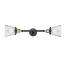 Innovations Lighting Small Cone 2 Light Bath Vanity Light Part Of The Franklin Restoration Collection 208-BAB-G64-LED