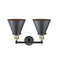 Innovations Lighting Appalachian 2 Light Bath Vanity Light Part Of The Franklin Restoration Collection 208-BAB-M13-BK-LED