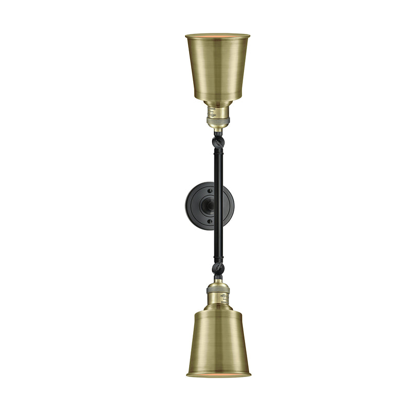 Innovations Lighting Addison 2 Light Bath Vanity Light Part Of The Franklin Restoration Collection 208-BAB-M9-AB