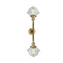 Innovations Lighting Small Oxford 2 Light Bath Vanity Light Part Of The Franklin Restoration Collection 208-BB-G532-LED