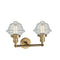 Innovations Lighting Small Oxford 2 Light Bath Vanity Light Part Of The Franklin Restoration Collection 208-BB-G534-LED