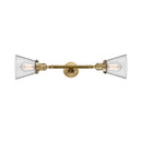 Innovations Lighting Small Cone 2 Light Bath Vanity Light Part Of The Franklin Restoration Collection 208-BB-G62-LED