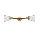 Innovations Lighting Small Cone 2 Light Bath Vanity Light Part Of The Franklin Restoration Collection 208-BB-G64-LED