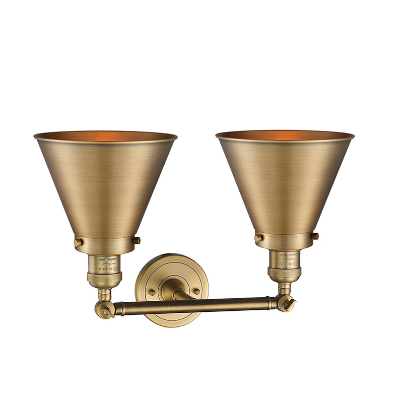 Innovations Lighting Appalachian 2 Light Bath Vanity Light Part Of The Franklin Restoration Collection 208-BB-M13-BB-LED