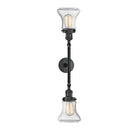 Innovations Lighting Bellmont 2 Light Bath Vanity Light Part Of The Franklin Restoration Collection 208-BK-G194-LED