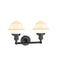 Innovations Lighting Small Oxford 2 Light Bath Vanity Light Part Of The Franklin Restoration Collection 208-OB-G531-LED