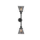 Innovations Lighting Small Cone 2 Light Bath Vanity Light Part Of The Franklin Restoration Collection 208-OB-G63-LED