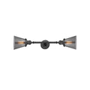 Innovations Lighting Small Cone 2 Light Bath Vanity Light Part Of The Franklin Restoration Collection 208-OB-G63-LED