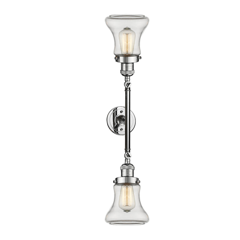 Innovations Lighting Bellmont 2 Light Bath Vanity Light Part Of The Franklin Restoration Collection 208-PC-G192-LED